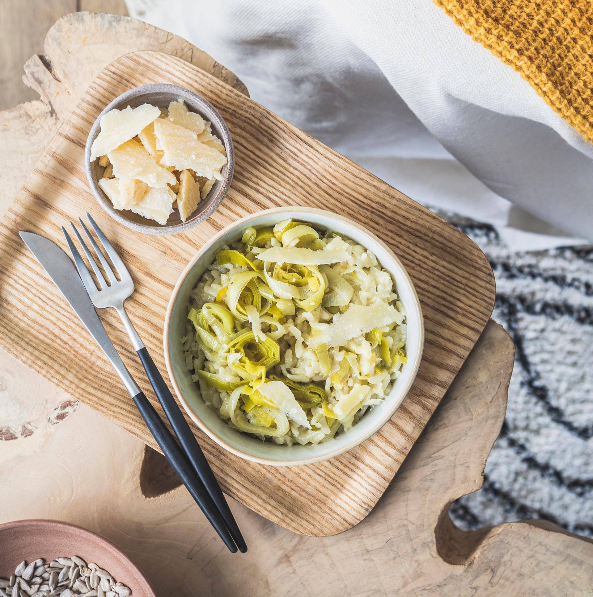 Risotto aux poireaux - Recette Poêles et Casseroles | Tefal