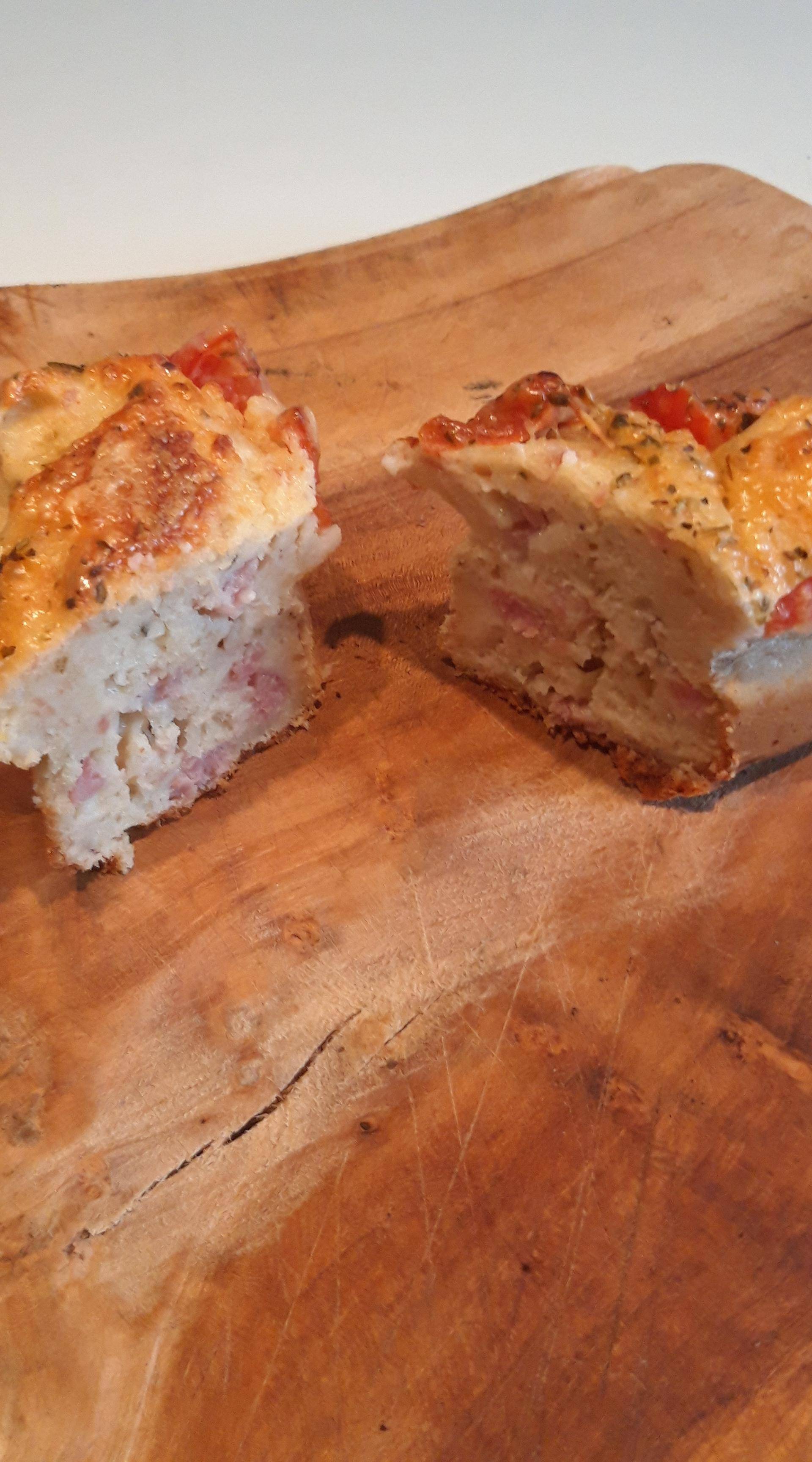 Cake jambon gruyère tomate - Recette Cake Factory | Tefal