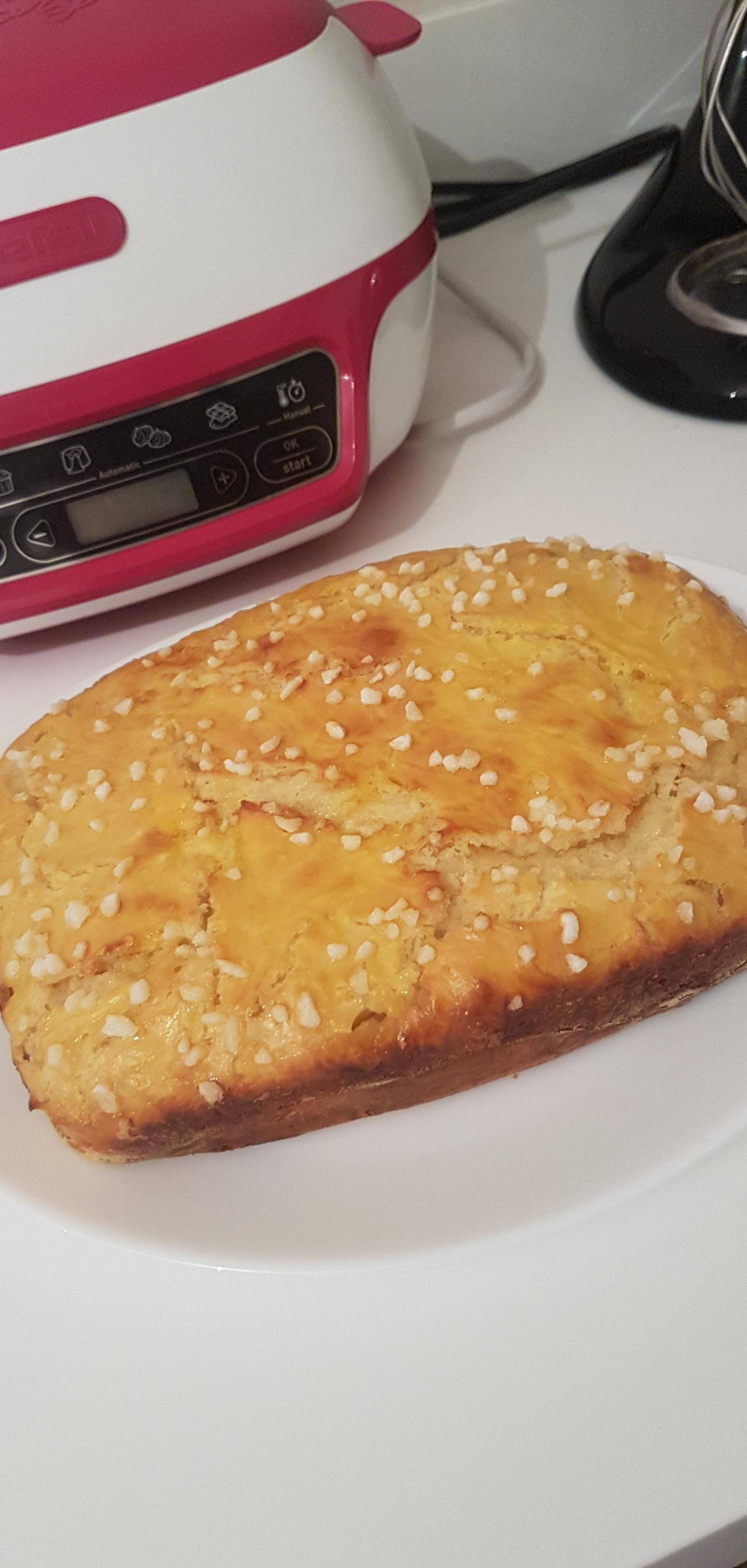 Le craquelin du Nord (pain au sucre) - Recette Cake Factory | Tefal