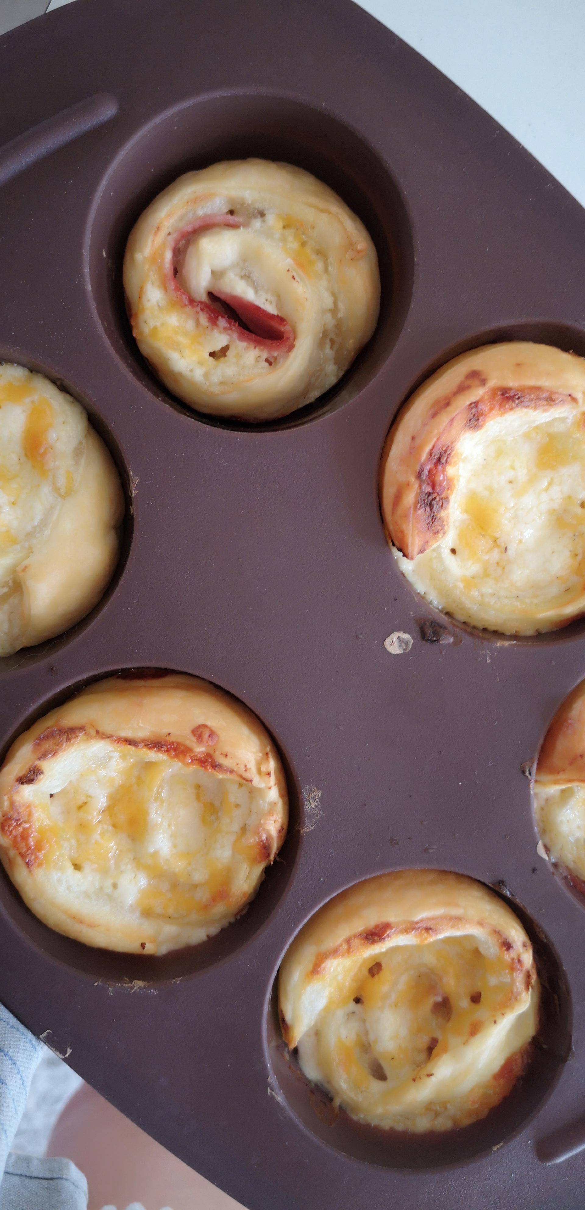 Roulé jambon cheddar - Recette Cake Factory | Tefal