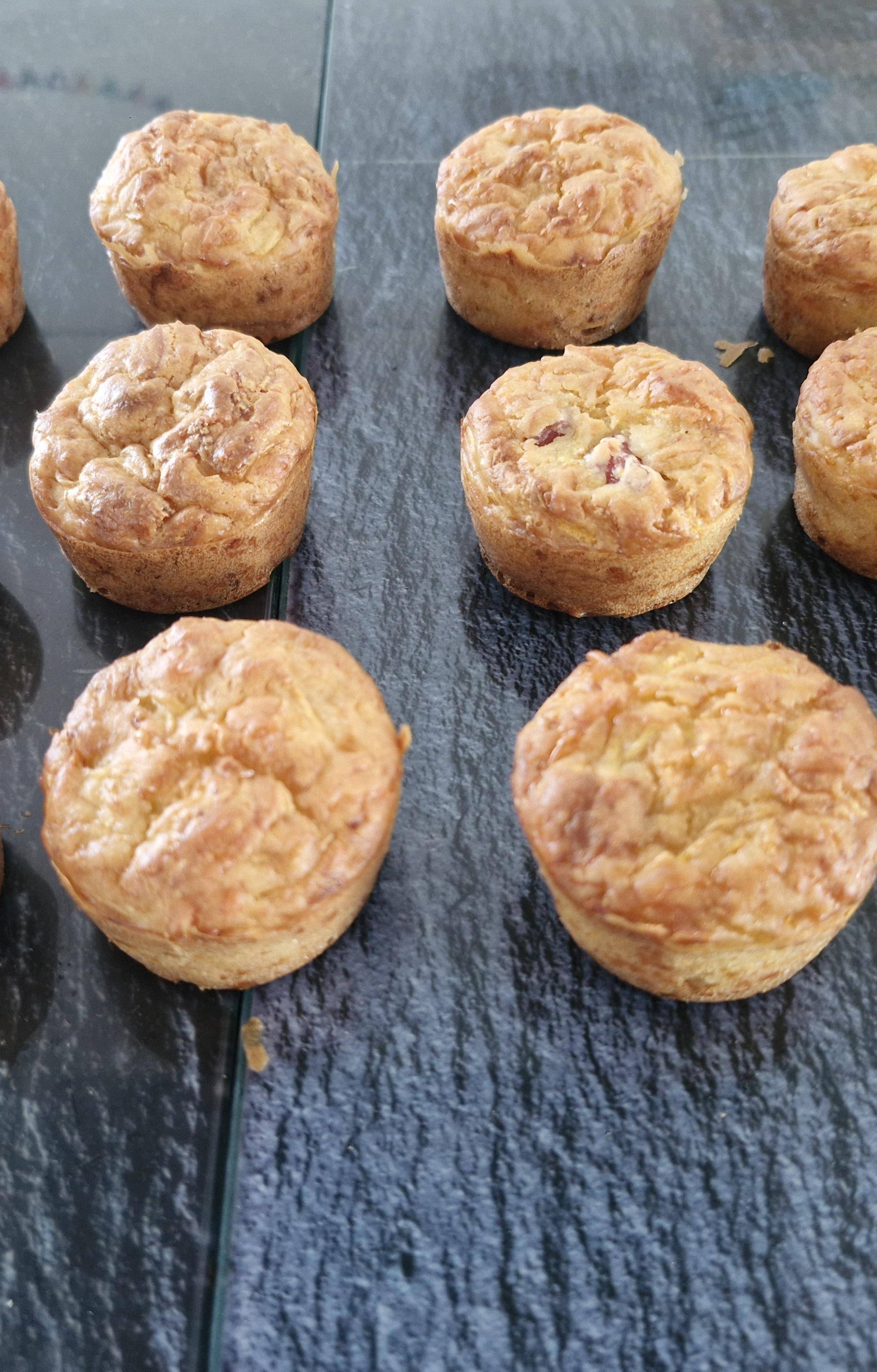 Mini muffins courgette jambon fromage - Recette Cake Factory Délices | Tefal