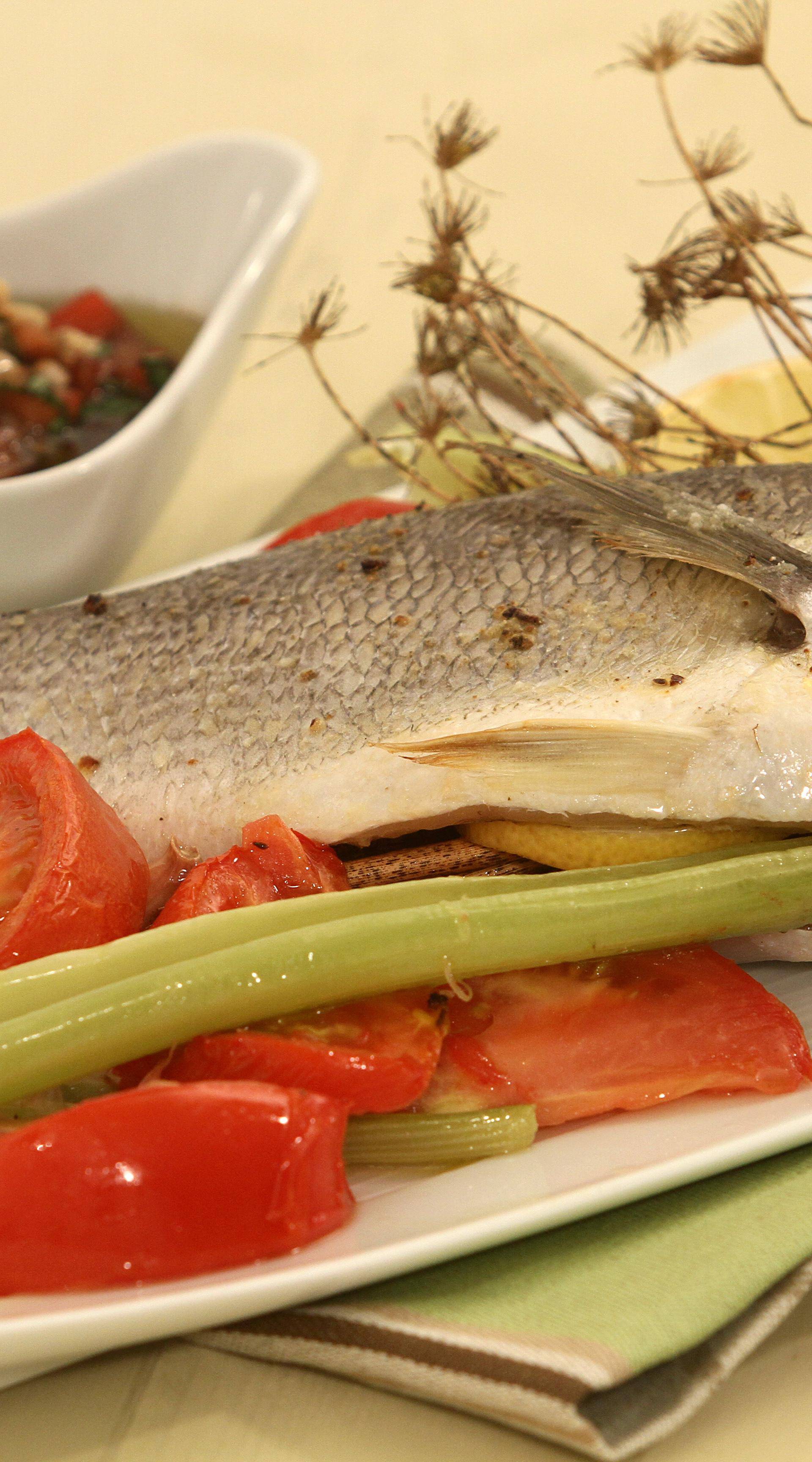 Daurade rôtie et vierge de légumes - Recette Balance de cuisine | Tefal