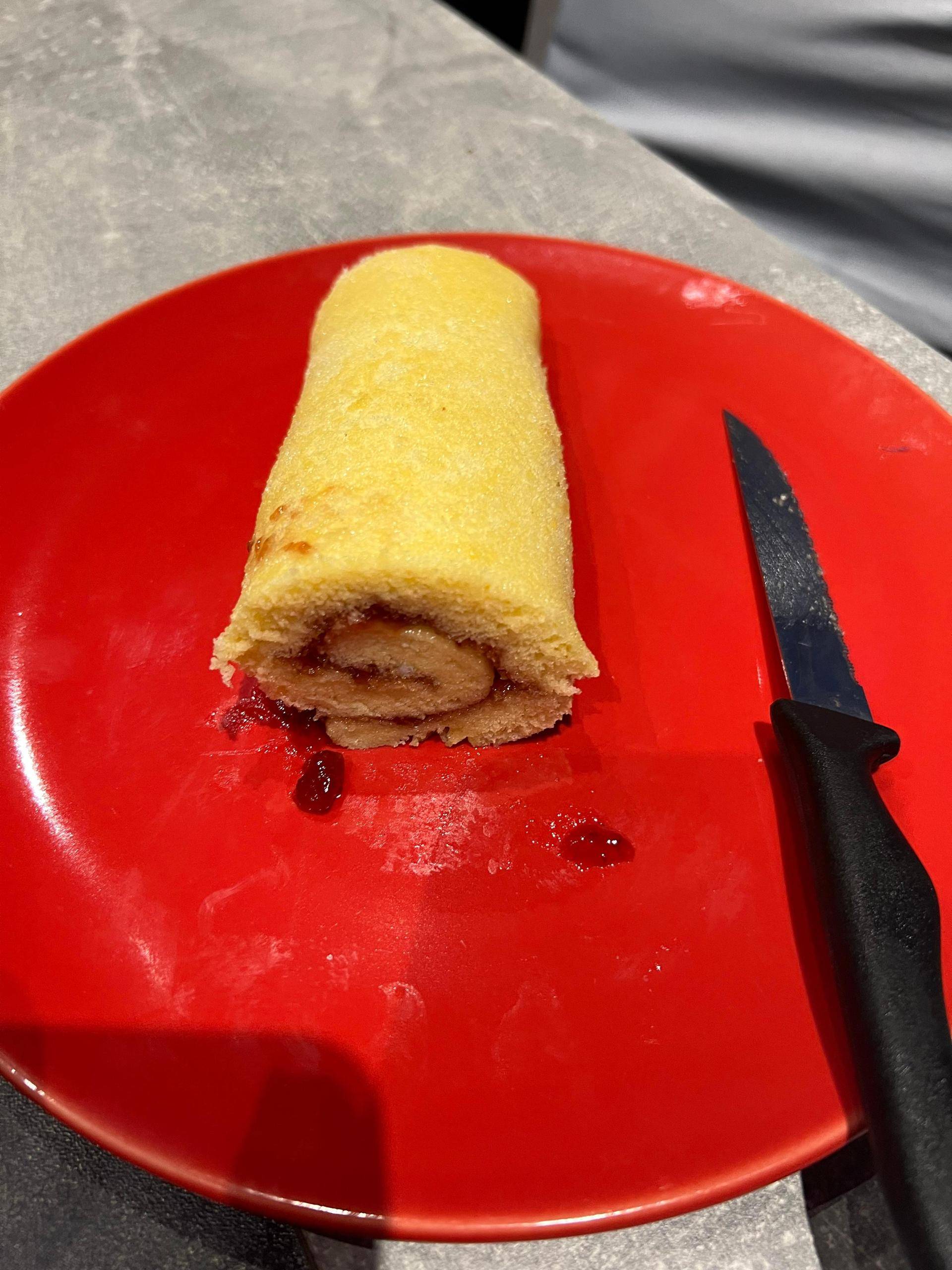 Roulé au confiture de fraise - Recepten Cake Factory | Tefal