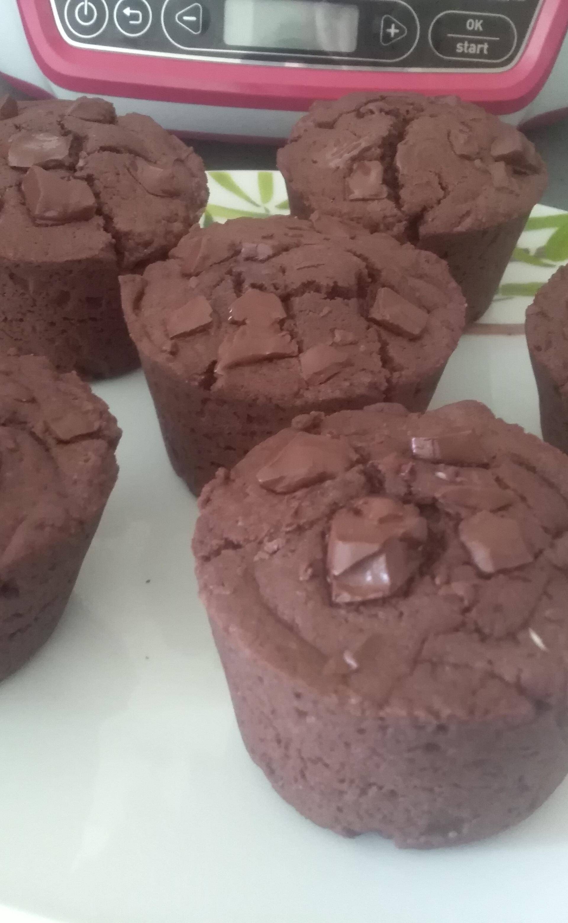 Muffins super chocolatés - Recette Cake Factory | Tefal