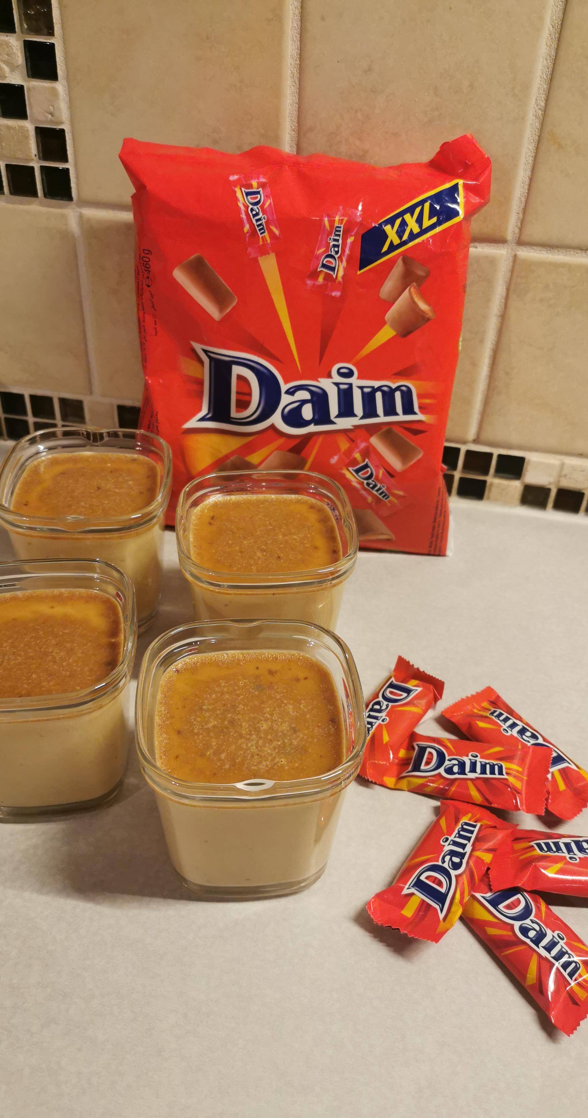 Crème dessert au bonbons daim - Recette Cake Factory Délices | Tefal
