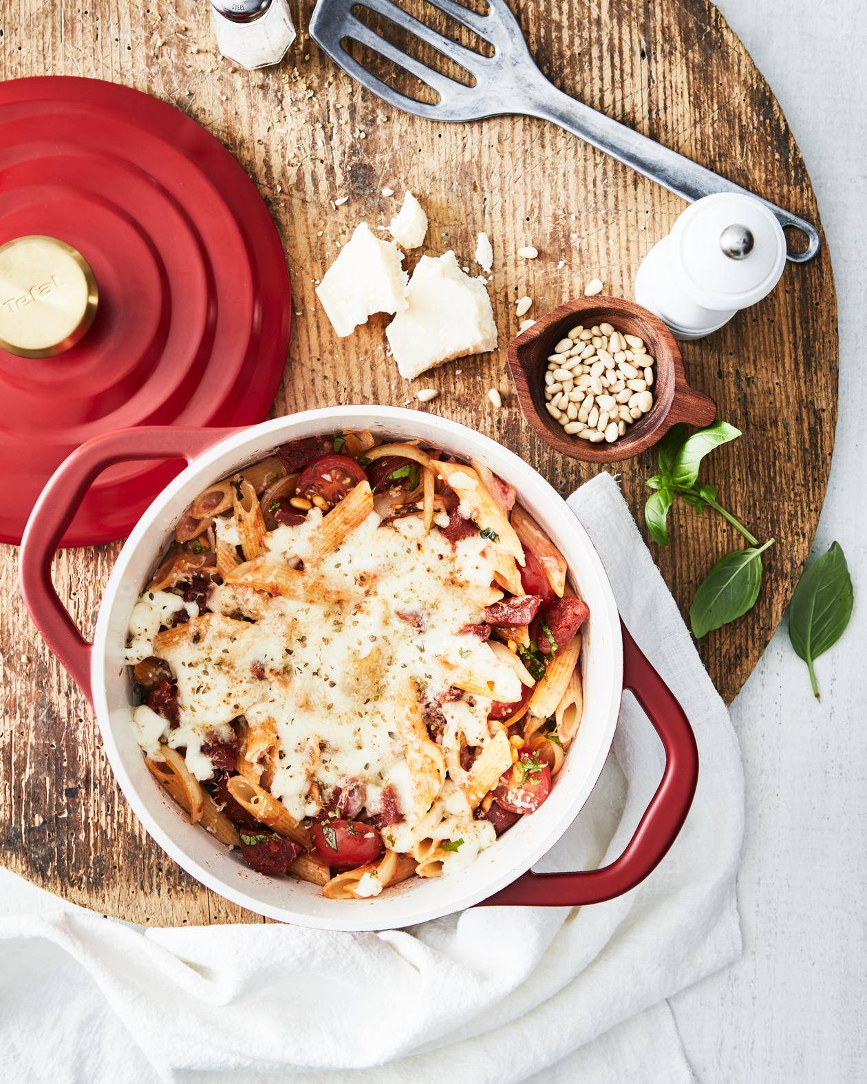 One pot pasta gratiné au parmesan - Recette undefined | Tefal