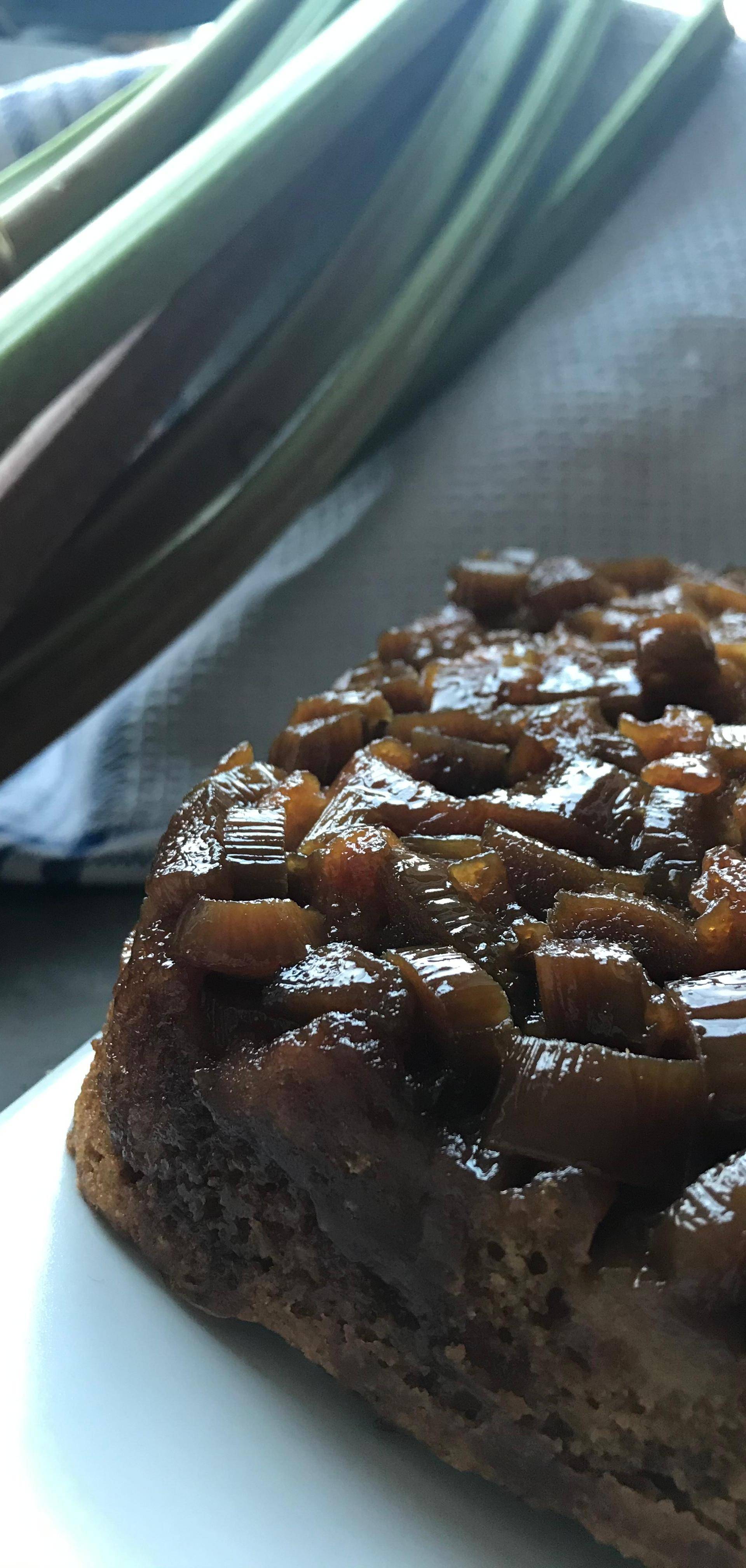 Gâteau à la rhubarbe type « tatin » - Recette Cake Factory | Tefal