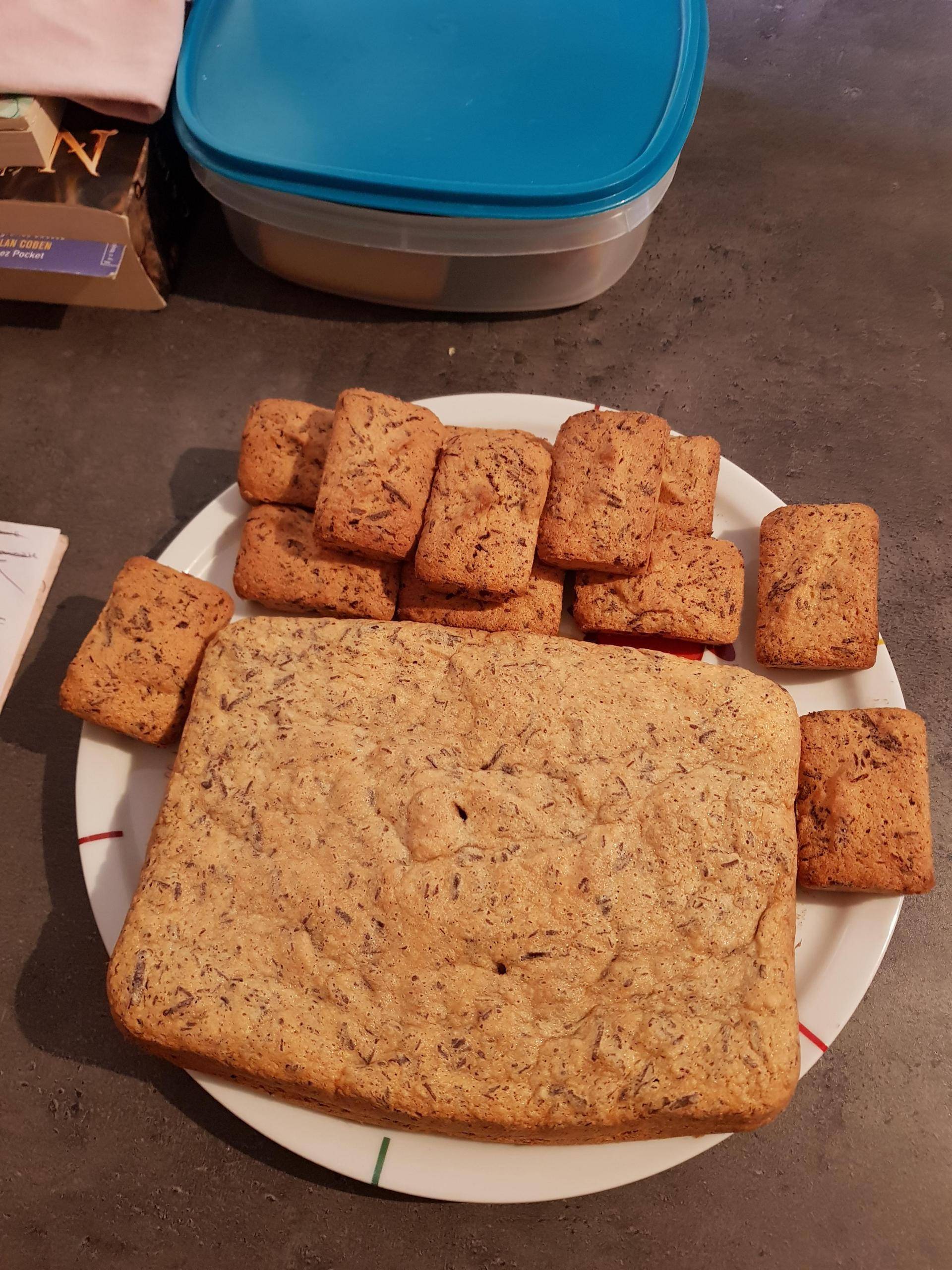 Visitandine aux pépites de chocolat - Recette Cake Factory | Tefal