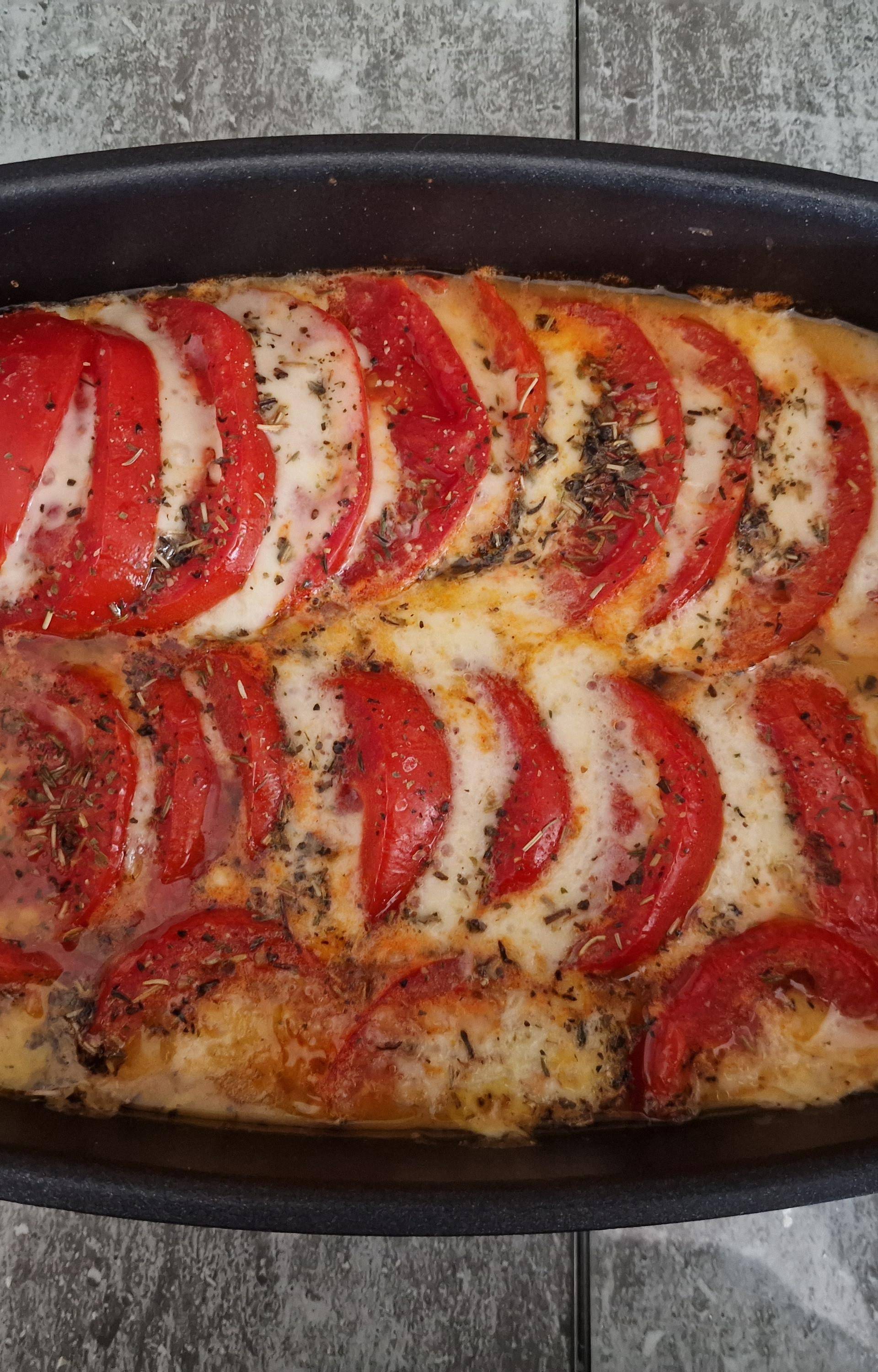 Tian de tomates et mozzarella - Recette Cake Factory Délices | Tefal