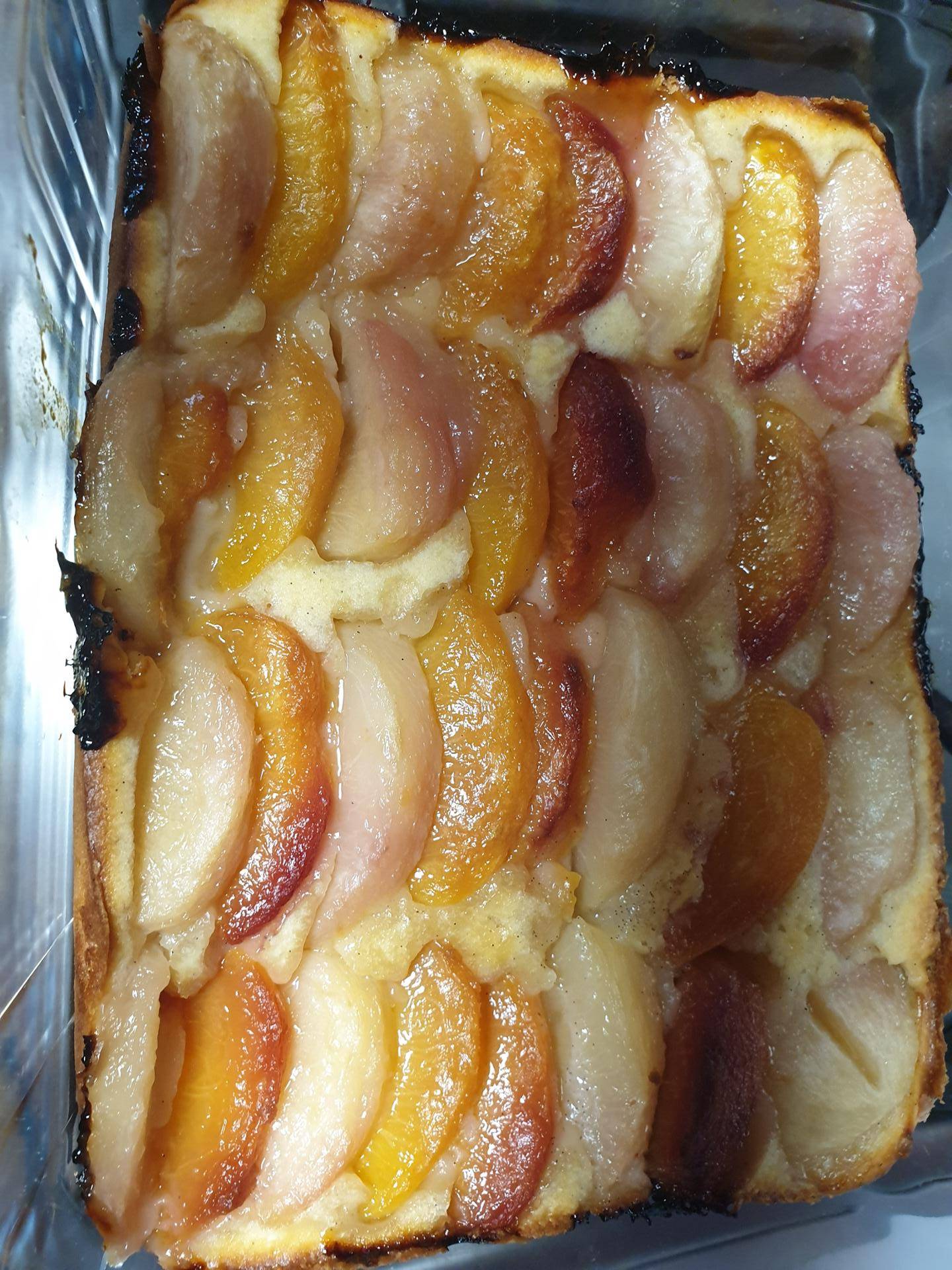 Tarte aux peches façon gateau - Recette Cake Factory | Tefal