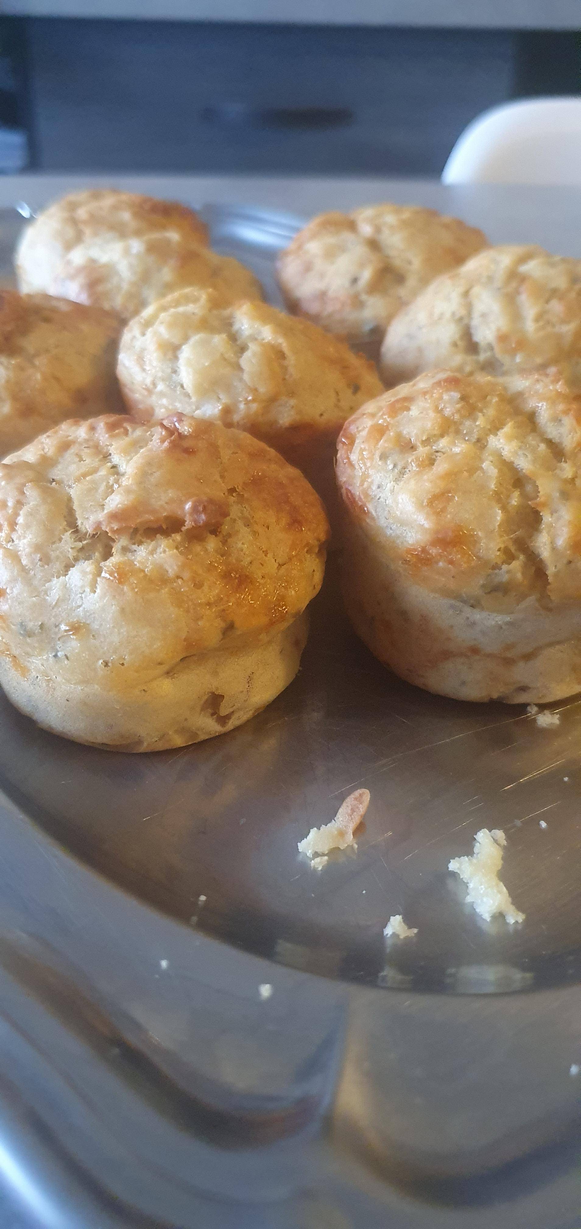 Muffin thon et comté - Recepten Cake Factory | Tefal