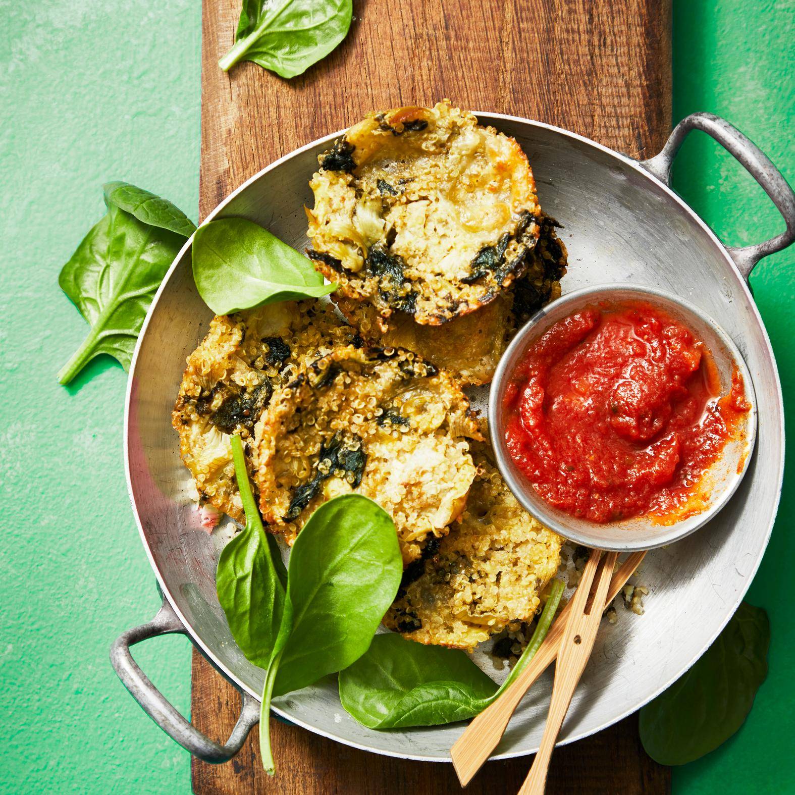 Bouchées aux légumes et mozzarella - Recepten Cake Factory | Tefal