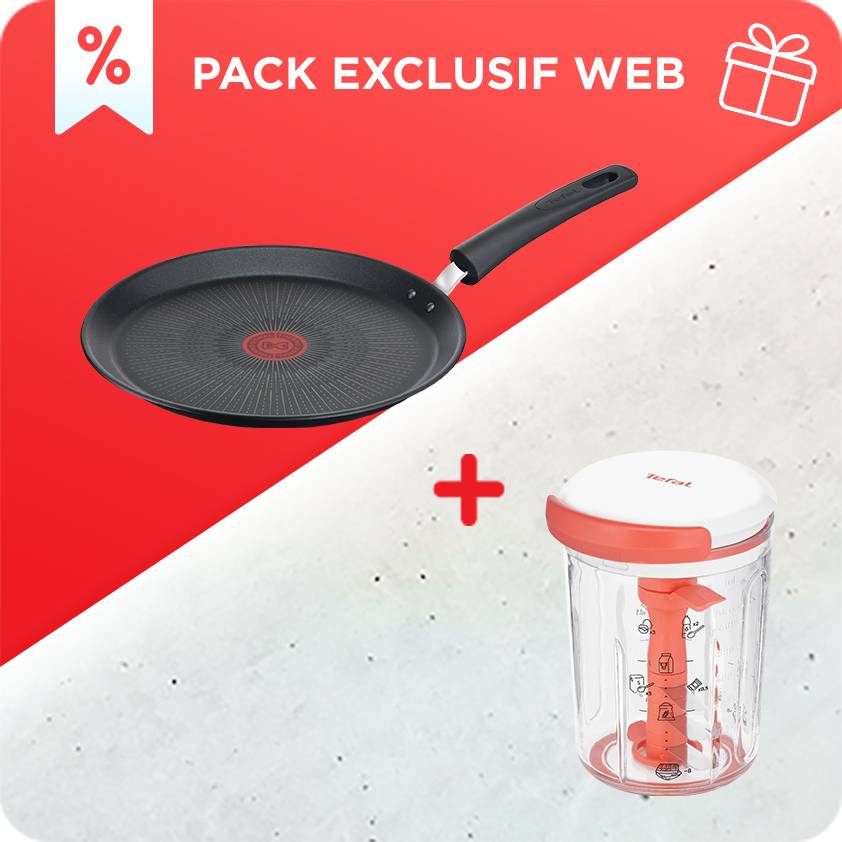 PACK WEB : Poêle à crêpes Excellence + Pancake Express