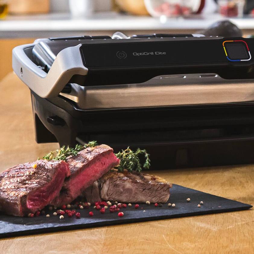 PACK WEB : Optigrill Elite GC750D12 + Plaque snacks et pâtisserie gratuite